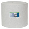 Tork® Industrial Cleaning Cloths, 1-Ply, 12.6 x 13.3, Gray, 1,050 Wipes/Roll Shop Towels and Rags - Office Ready