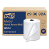 Tork® Advanced Matic® Hand Towel Roll, 2-Ply, 7.7" x 525 ft, White, 643/Roll, 6 Rolls/Carton Hardwound Paper Towel Rolls - Office Ready