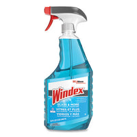 Windex® Ammonia-D® Glass Cleaner, Fresh, 32 oz Spray Bottle, 8/Carton Cleaners & Detergents-Glass Cleaner - Office Ready