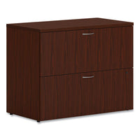 HON® Mod Lateral File, 2 Legal/Letter-Size File Drawers, Traditional Mahogany, 36