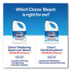 Clorox® Concentrated Regular Bleach, 81 oz Bottle, 6/Carton Bleach - Office Ready