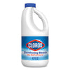 Clorox® Concentrated Regular Bleach, 43 oz Bottle, 6/Carton Bleach - Office Ready