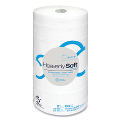 Papernet® Heavenly Soft® Paper Towel, Special, 2-Ply, 8 x 11, White, 60/Roll, 30 Rolls/Carton