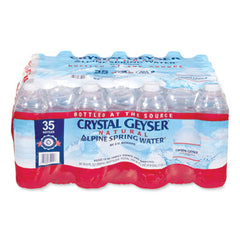 Crystal Geyser® Alpine Spring Water®, 16.9 oz Bottle, 35/Case