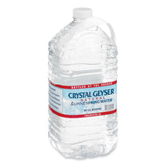 Crystal Geyser® Alpine Spring Water®, 1 Gal Bottle, 6/Case