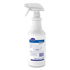 Diversey™ Virex® TB Disinfectant Cleaner, Lemon Scent, Liquid, 32 oz Bottle, 12/Carton