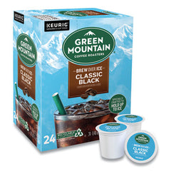 Green Mountain Coffee® Classic Black Brew Over Ice Coffee K-Cups®, 24/Box