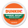 Dunkin Donuts® K-Cup® Pods, Dunkin' Decaf, 22/Box Beverages-Coffee, K-Cup - Office Ready