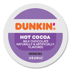 Dunkin' Donuts® Milk Chocolate Hot Cocoa K-Cup® Pods, 22/Box