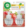 Air Wick® Scented Oil Refill, 0.67 oz, Apple Cinnamon Medley, 2/Pack, 6 Packs/Carton Scented Oils - Office Ready