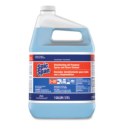 Spic and Span® Disinfecting All-Purpose Spray and Glass Cleaner, Concentrated, 1 gal, 2/Carton Disinfectants/Cleaners - Office Ready