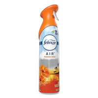 Febreze® AIR™, Hawaiian Aloha, 8.8 oz Aerosol Spray, 6/Carton Air Fresheners/Odor Eliminators-Aerosol Spray - Office Ready