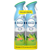 Febreze® AIR™, Gain Original, 8.8 oz Aerosol Spray, 2/Pack Air Fresheners/Odor Eliminators-Aerosol Spray - Office Ready