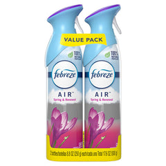 Febreze® AIR™, Spring and Renewal, 8.8 oz Aerosol Spray, 2/Pack