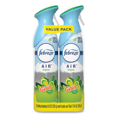 Febreze® AIR™, Gain Original, 8.8 oz Aerosol Spray, 2/Pack, 6 Pack/Carton