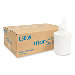 Morcon Tissue Morsoft® Center Pull Towels, 2-Ply, 6.9" dia., 500 Sheets/Roll, 6 Rolls/Carton