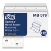 Tork® Premium Soft Xpress® 3-Panel Multifold Hand Towels, 9.13 x 9.5, 135/Packs, 16 Packs/Carton Towels & Wipes-Multifold Paper Towel - Office Ready