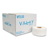 Morcon Tissue Jumbo Bath Tissue, Septic Safe, 2-Ply, White, 750 ft, 12 Rolls/Carton Tissues-Bath JRT Roll - Office Ready