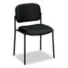 HON® VL606 Stacking Guest Chair without Arms, Supports Up to 250 lb, Black Chairs/Stools-Folding & Nesting Chairs - Office Ready