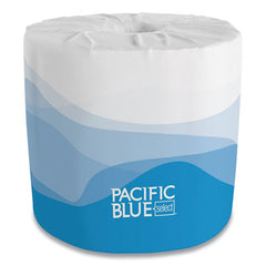 Georgia Pacific® Professional Pacific Blue Select™ Bathroom Tissue, Septic Safe, 2-Ply, White, 550 Sheet/Roll, 80 Rolls/Carton