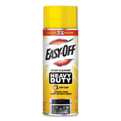 EASY-OFF® Heavy Duty Oven Cleaner, Fresh Scent, Foam, 14.5 oz Aerosol Spray Cleaners & Detergents-Degreaser/Cleaner - Office Ready