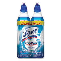 LYSOL® Brand Toilet Bowl Cleaner with Hydrogen Peroxide, Ocean Fresh, 24 oz, 2/Pack