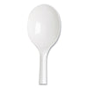 Dixie® Plastic Cutlery, Mediumweight Soup Spoons, White, 1,000/Carton Utensils-Disposable Soup Spoon - Office Ready