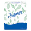 Surpass® Facial Tissue, 2-Ply, White, Pop-Up Box, 110/Box, 36 Boxes/Carton Facial Tissues - Office Ready