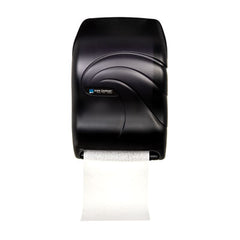 San Jamar® Oceans® Tear-N-Dry Electronic Touchless Roll Towel Dispenser, 11.75 x 9 x 15.5, Black Pearl