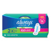 Always® Ultra Thin Pads with Wings, Size 2, Long, Super Absorbent, 32/Pack, 3 Packs/Carton Feminine Products Pads - Office Ready