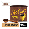 McCafe® Ground Coffee, Breakfast Blend, 30 oz Can Beverages-Coffee, Bulk Ground - Office Ready