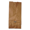 General Grocery Paper Bags, 35 lbs Capacity, #6, 6"w x 3.63"d x 11.06"h, Kraft, 500 Bags Bags-Retail Shopping Bags & Sacks - Office Ready