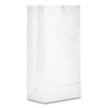 General Grocery Paper Bags, 30 lbs Capacity, #2, 4.31"w x 2.44"d x 7.88"h, White, 500 Bags Bags-Retail Shopping Bags & Sacks - Office Ready
