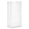 General Grocery Paper Bags, 35 lbs Capacity, #6, 6"w x 3.63"d x 11.06"h, White, 500 Bags Bags-Retail Shopping Bags & Sacks - Office Ready