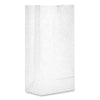 General Grocery Paper Bags, 35 lbs Capacity, #10, 6.31"w x 4.19"d x 13.38"h, White, 500 Bags Bags-Retail Shopping Bags & Sacks - Office Ready