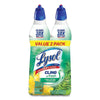 LYSOL® Brand Clean & Fresh Toilet Bowl Cleaner Cling Gel, Forest Rain Scent, 24 oz, 2/Pack, 4 Packs/Carton Cleaners & Detergents-Bowl Cleaner - Office Ready