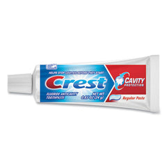 Crest® Fluoride Toothpaste, Personal Sized, Personal Size, 0.85oz Tube, 240/Carton
