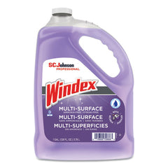 Windex® Non-Ammoniated Glass & Multi-Surface Cleaner, Pleasant Scent, 128 oz Bottle