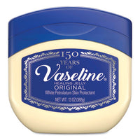 Vaseline® Jelly Original, 13 oz Jar, 24/Carton Moisturizing Creams - Office Ready