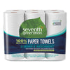 Seventh Generation® 100% Recycled Paper Kitchen Towel Rolls, 2-Ply, 11 x 5.4, 140 Sheets/Roll, 24 Rolls/Carton Perforated Paper Towel Rolls - Office Ready