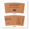 Eco-Products® EcoGrip® Recycled Content Hot Cup Sleeve, Fits 12, 16, 20, 24 oz Cups, Kraft, 1,300/Carton Cup Sleeves-Kraft - Office Ready