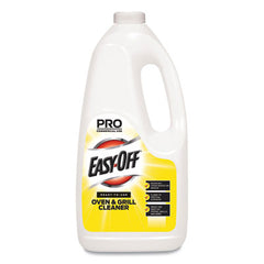 Professional EASY-OFF® Ready-to-Use Oven & Grill Cleaner, Liquid, 2 qt Bottle, 6/Carton