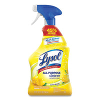 LYSOL® Brand Ready-to-Use All-Purpose Cleaner, Lemon Breeze, 32 oz Spray Bottle Cleaners & Detergents-Disinfectant/Cleaner - Office Ready