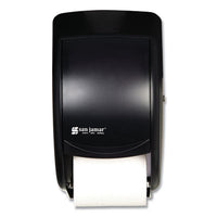 San Jamar® Duett Classic Standard Toilet Tissue Dispenser, 2 Roll, 7 1/2w x 7d x 12 3/4h, Black Pearl Toilet Paper Dispensers-Standard Roll, Twin - Office Ready