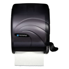 San Jamar® Element™ Lever Roll Towel Dispenser, Oceans, 12.5 x 8.5 x 12.75, Black Pearl