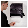 San Jamar® Element™ Lever Roll Towel Dispenser, Oceans, 12.5 x 8.5 x 12.75, Black Pearl Towel Dispensers-Roll, Lever - Office Ready
