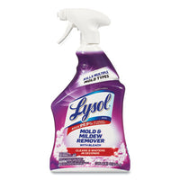 LYSOL® Brand Mold & Mildew Remover with Bleach, Ready to Use, 32 oz Spray Bottle Cleaners & Detergents-Disinfectant/Cleaner - Office Ready