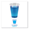 Boardwalk® Translucent Plastic Cold Cups, 16 oz, Polypropylene, 50/Pack Cups-Cold Drink, Plastic - Office Ready