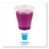 Boardwalk® Translucent Plastic Cold Cups, 3 oz, Polypropylene, 125/Pack Cups-Cold Drink, Plastic - Office Ready