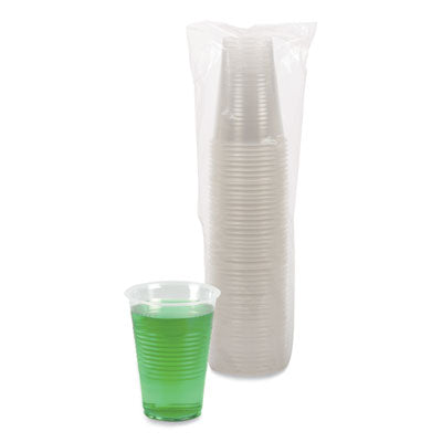 Boardwalk Translucent Plastic Cold Cups, 12 oz, Polypropylene, 50/Pack